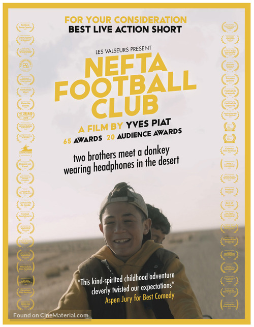 Nefta Football Club - For your consideration movie poster