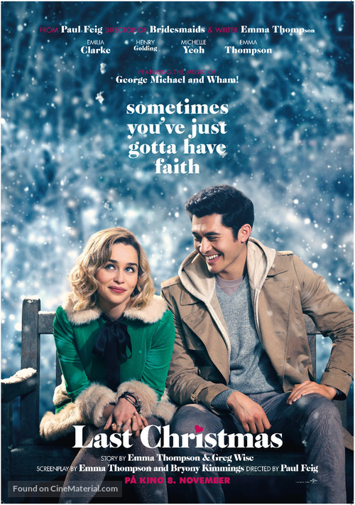 Last Christmas - Norwegian Movie Poster