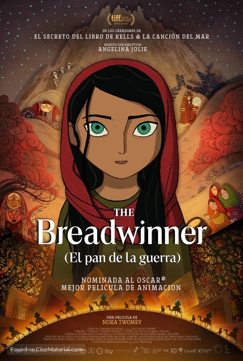 The Breadwinner - Spanish Movie Poster