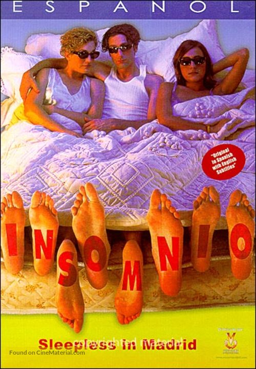 Insomnio - DVD movie cover