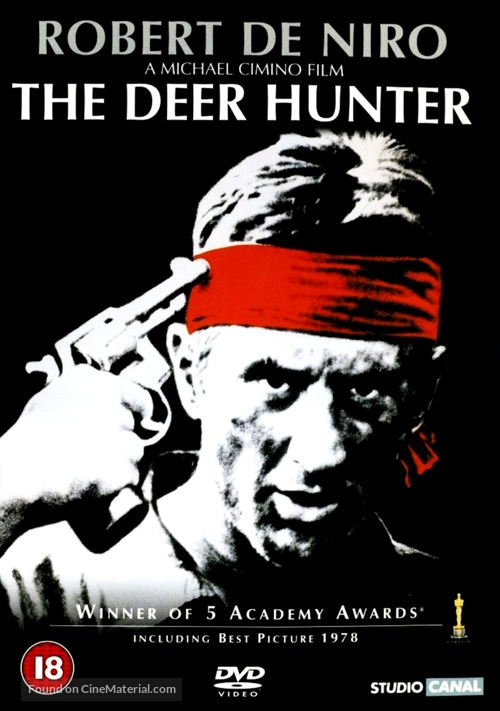 The Deer Hunter - British DVD movie cover