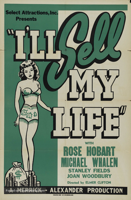 I&#039;ll Sell My Life - Movie Poster