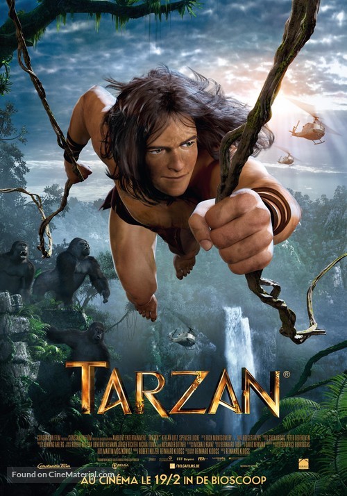 Tarzan - Belgian Movie Poster