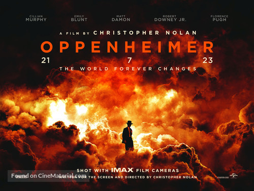 Oppenheimer - British Movie Poster