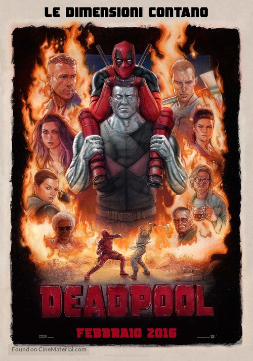 Deadpool - Italian Movie Poster