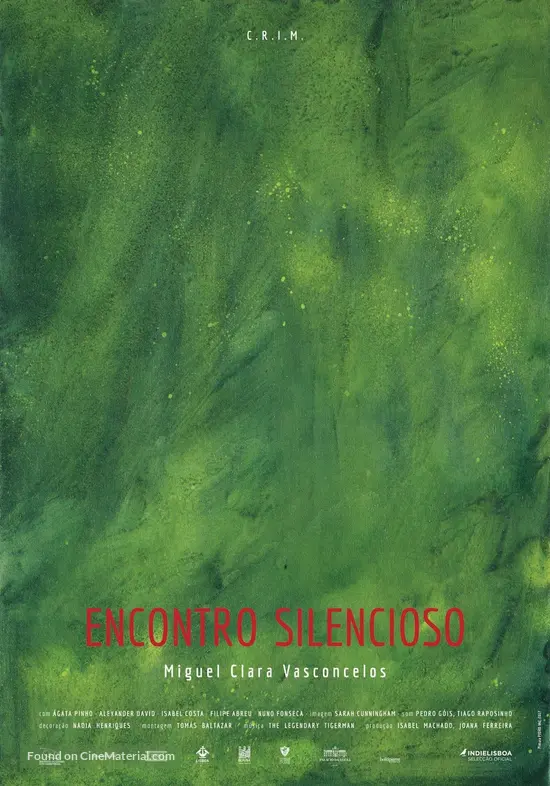 Encontro Silencioso - Portuguese Movie Poster