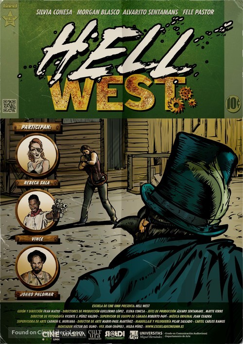 Hell West - Spanish Movie Poster