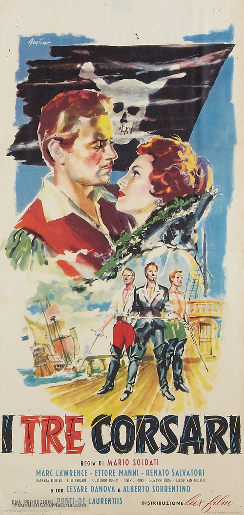 I tre corsari - Italian Movie Poster