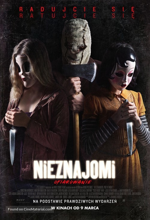 The Strangers: Prey at Night - Polish Movie Poster