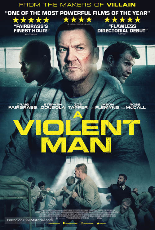 A Violent Man - British Movie Poster