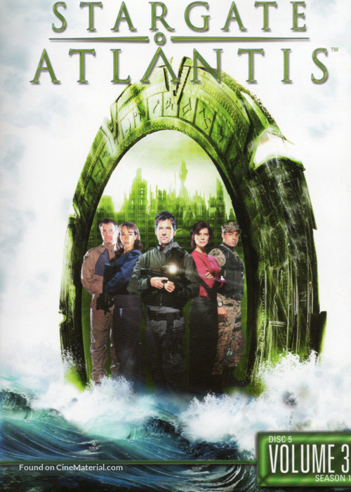 &quot;Stargate: Atlantis&quot; - DVD movie cover