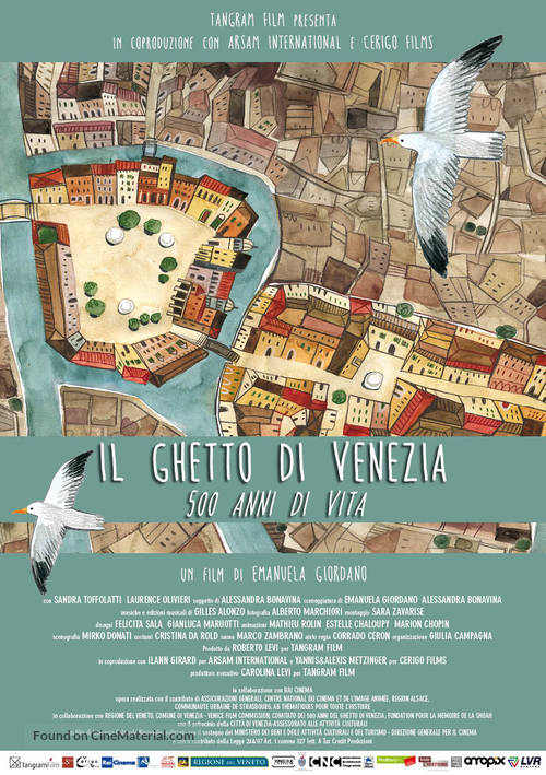 Il ghetto di Venezia. 500 anni di vita - Italian Movie Poster