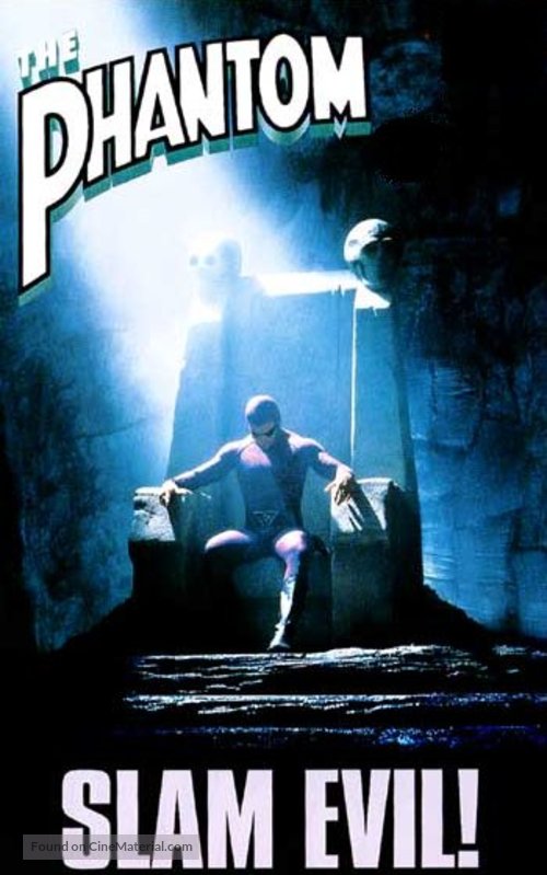 The Phantom - VHS movie cover