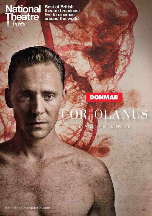 National Theatre Live: Coriolanus - British Movie Poster