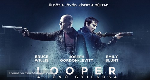 Looper - Hungarian Movie Poster