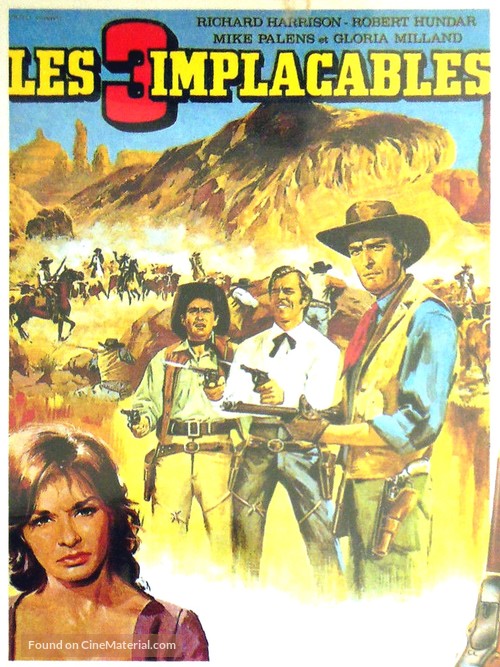 Sabor de la venganza, El - French Movie Poster