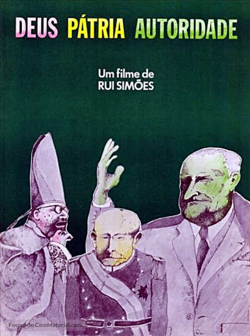 Deus P&aacute;tria Autoridade - Portuguese DVD movie cover