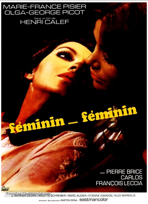 F&eacute;minin-f&eacute;minin - French Movie Poster