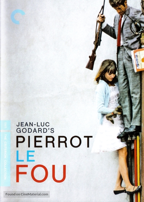 Pierrot le fou - DVD movie cover