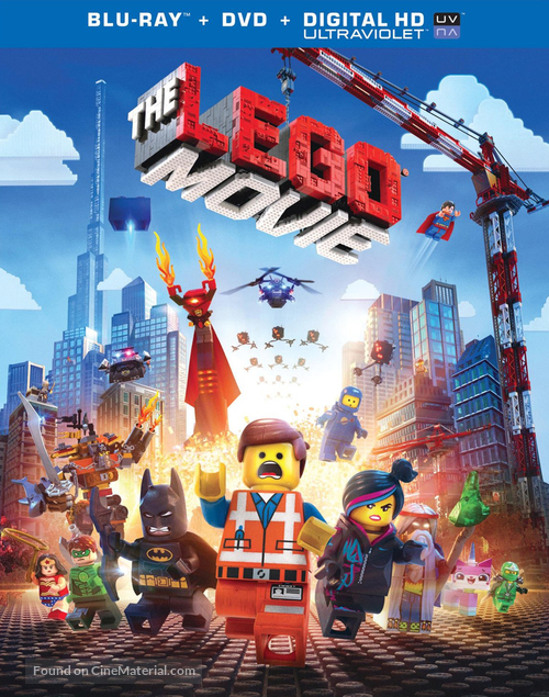 The Lego Movie - Blu-Ray movie cover