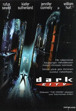 Dark City - Finnish VHS movie cover