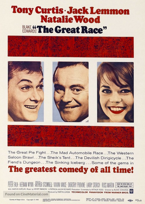 The Great Race - Movie Poster
