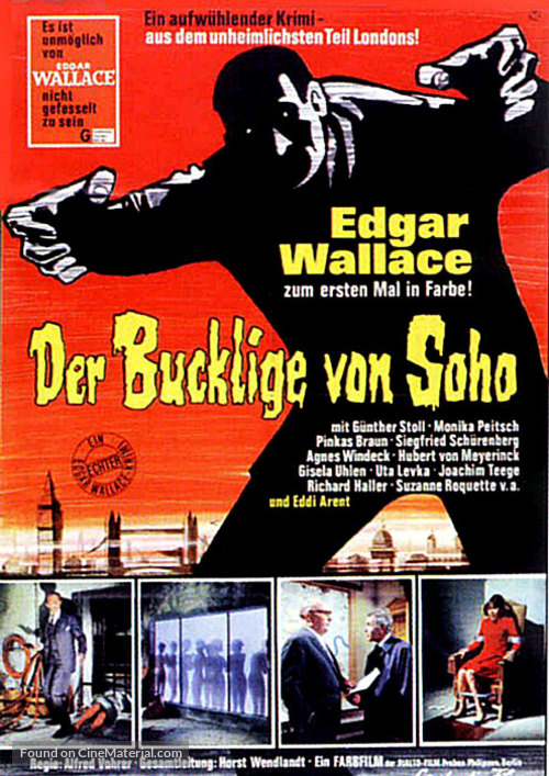 Der Bucklige von Soho - German Movie Poster