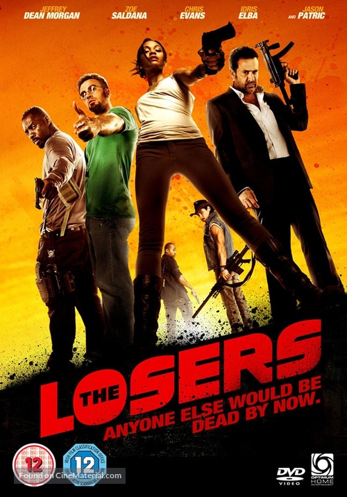 The Losers - British DVD movie cover