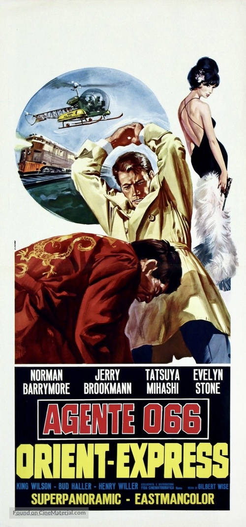 Kokusai himitsu keisatsu: Kayaku no taru - Italian Movie Poster