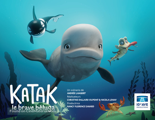 Katak, the Brave Beluga - Canadian Movie Poster