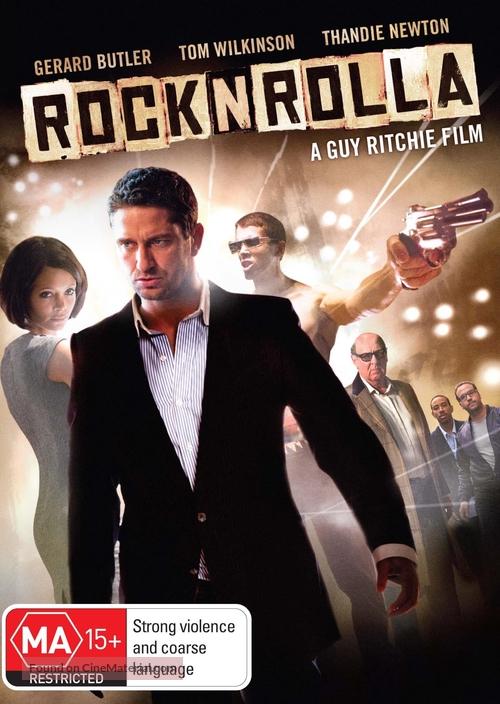 RocknRolla - Australian DVD movie cover