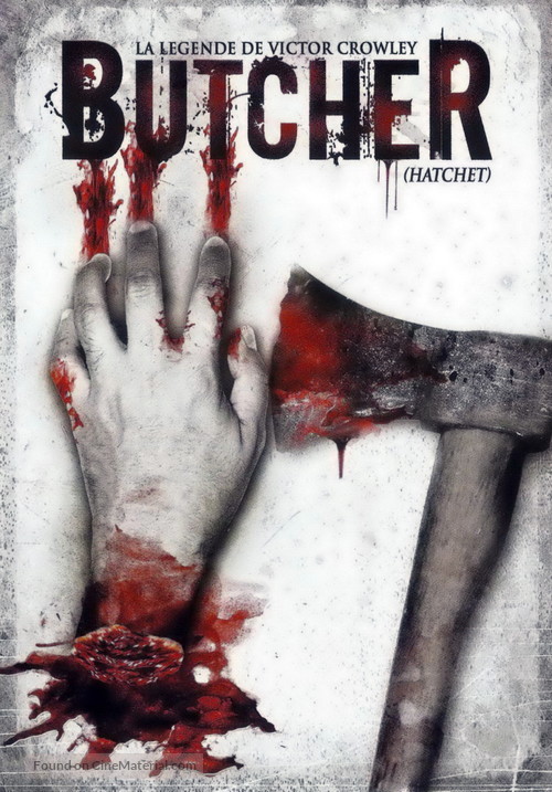 Hatchet - French DVD movie cover