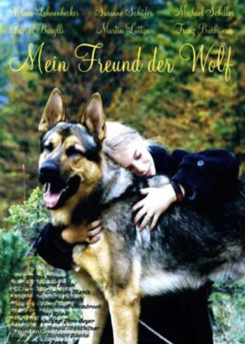 Mein Freund der Wolf - German Movie Poster