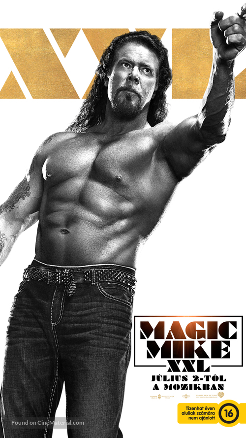 Magic Mike XXL - Hungarian Movie Poster