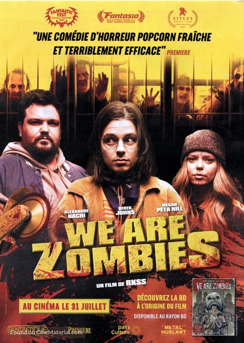 We Are Zombies - French Movie Poster