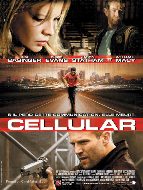 Cellular - French Movie Poster