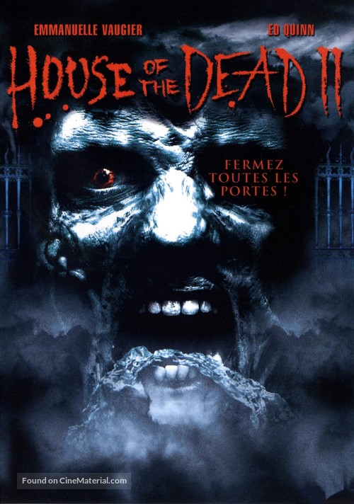 House Of The Dead 2 - French DVD movie cover