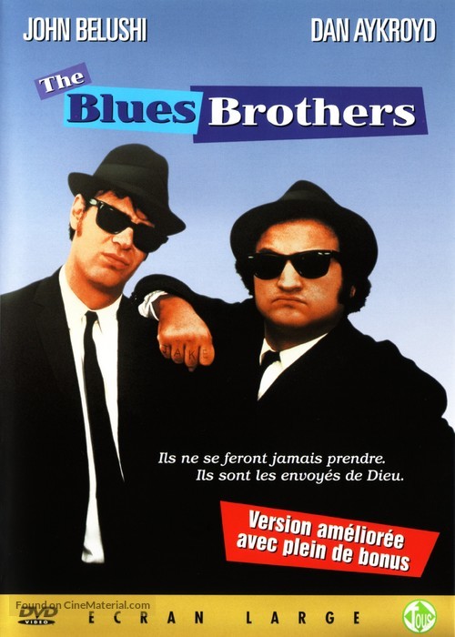 The Blues Brothers - Belgian DVD movie cover