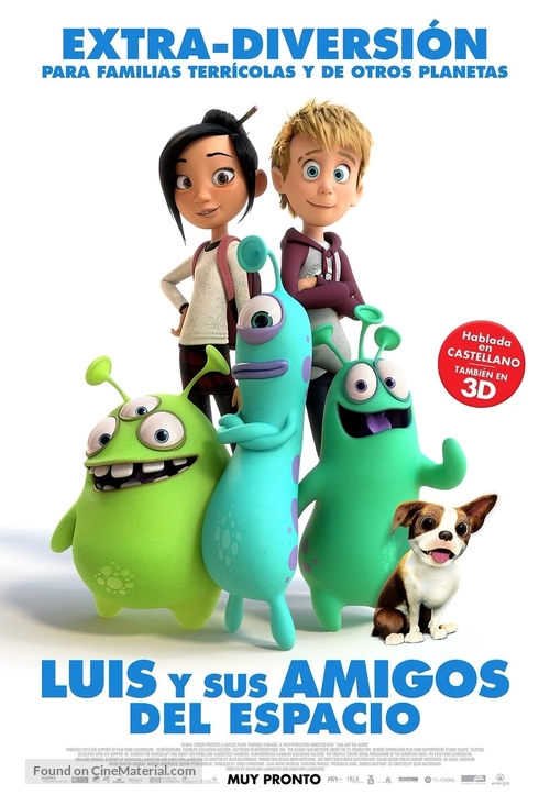 Luis &amp; the Aliens - Argentinian Movie Poster