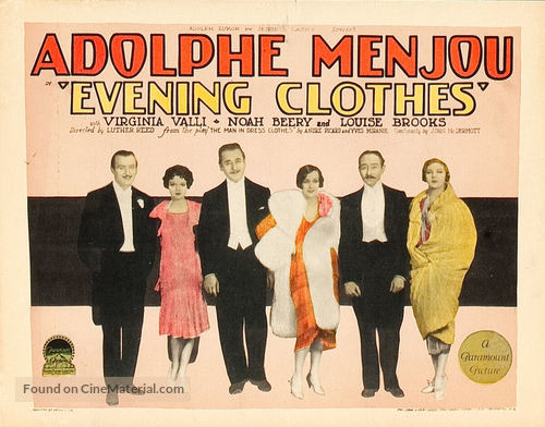 Evening Clothes - Movie Poster