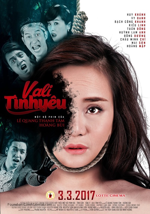 Vali t&igrave;nh y&ecirc;u - Vietnamese Movie Poster