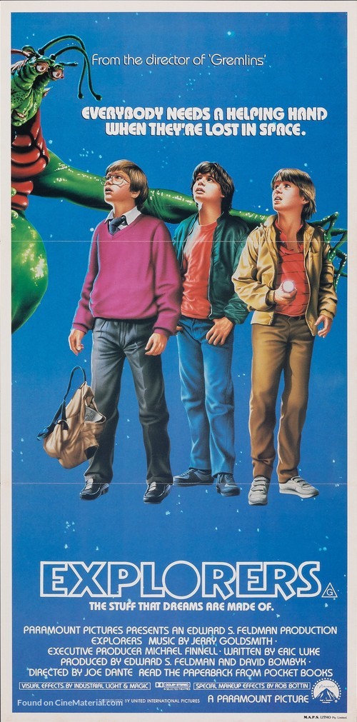 Explorers - Australian Movie Poster