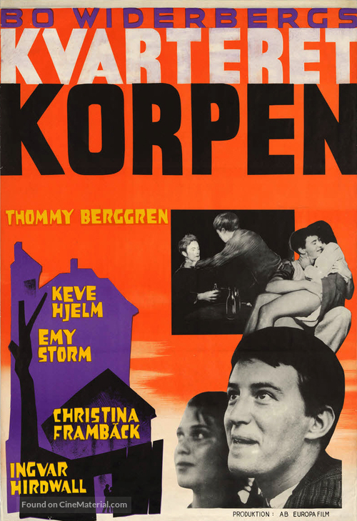 Kvarteret Korpen - Swedish Movie Poster