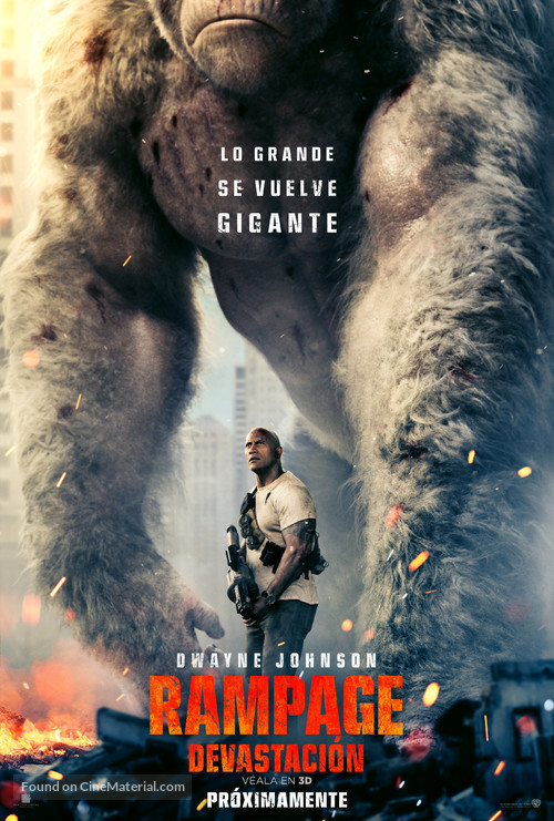 Rampage - Argentinian Movie Poster