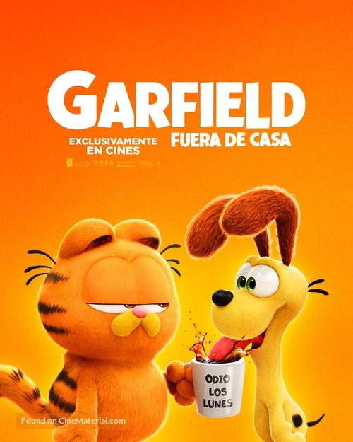 The Garfield Movie - Mexican Movie Poster