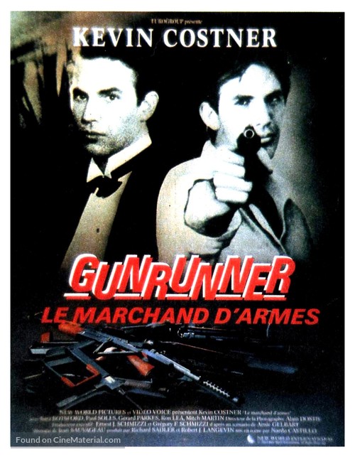 The Gunrunner - French Movie Poster