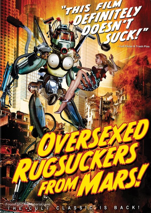 Over-sexed Rugsuckers from Mars - DVD movie cover