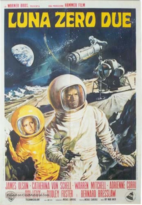 Moon Zero Two - Italian Movie Poster
