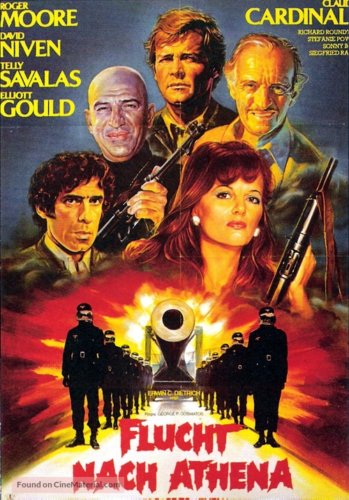 Escape to Athena - German Movie Poster