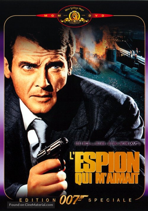 The Spy Who Loved Me - French DVD movie cover